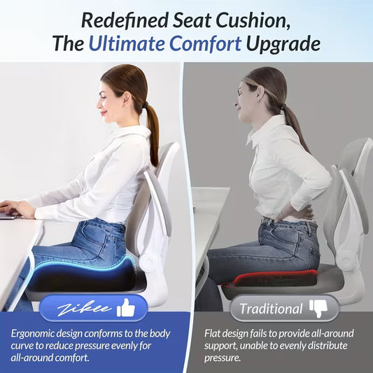 Orthopedic Seat Cushion for Cars, Office, Home, Travel – Free Shipping🔥