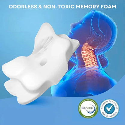Orthopedic Ergonomic Butterfly Memory Foam Pillow