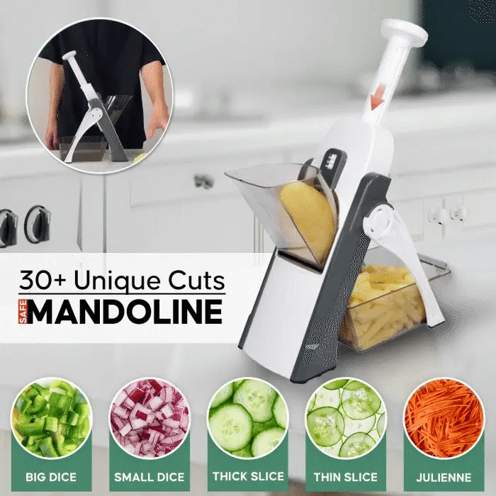 4-in-1 Mandoline Vegetable Cutter – Free Shipping 🚚