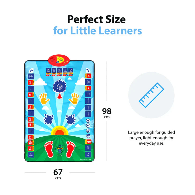 Kids Interactive Prayer Mat – Learn Salah Step by Step