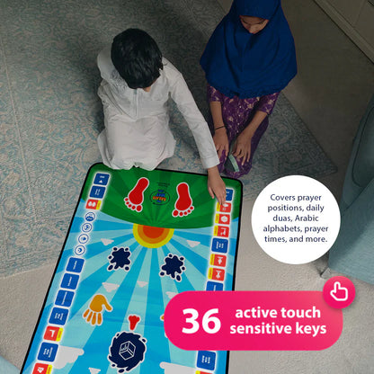 Kids Interactive Prayer Mat – Learn Salah Step by Step