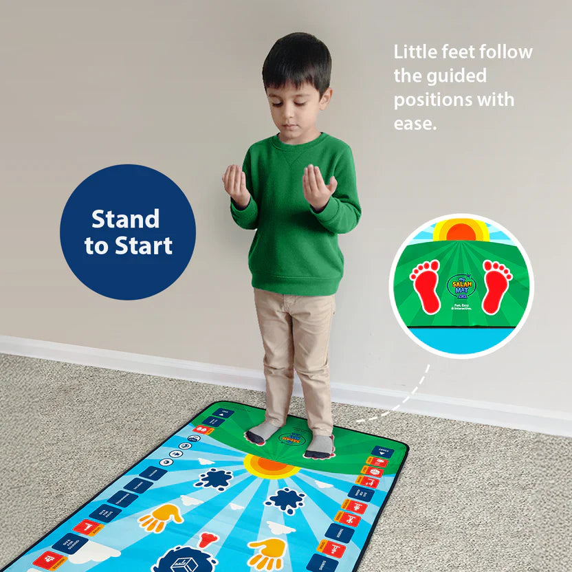 Kids Interactive Prayer Mat – Learn Salah Step by Step