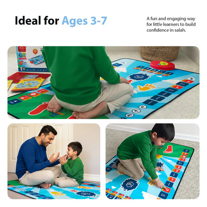 Kids Interactive Prayer Mat – Learn Salah Step by Step