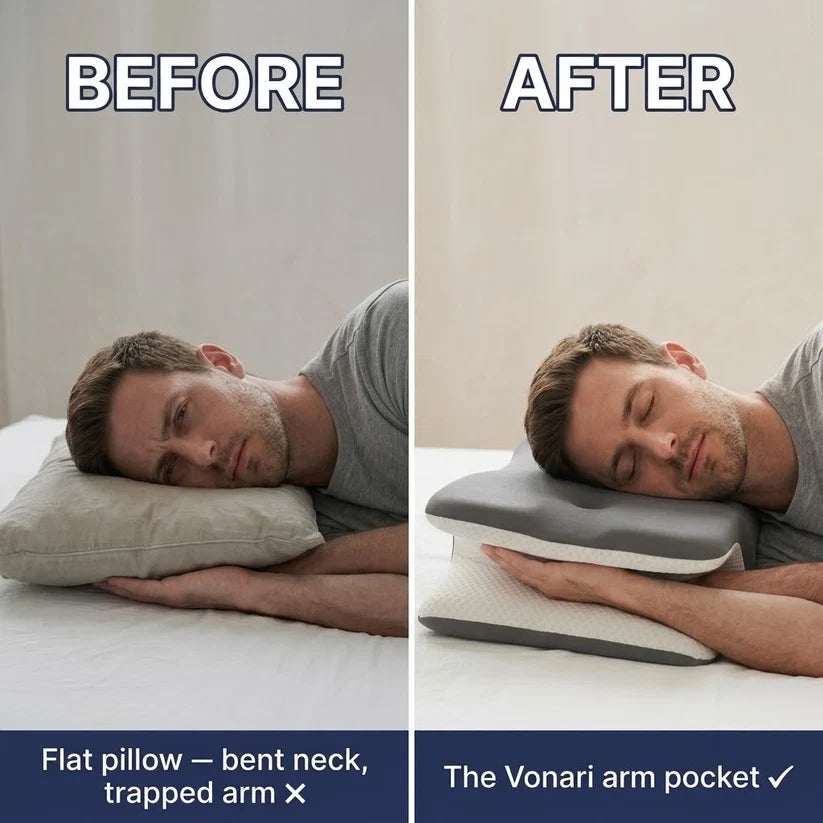 Orthopedic Ergonomic Butterfly Memory Foam Pillow