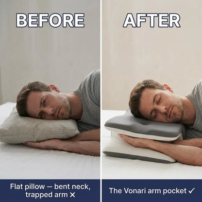 Orthopedic Ergonomic Butterfly Memory Foam Pillow