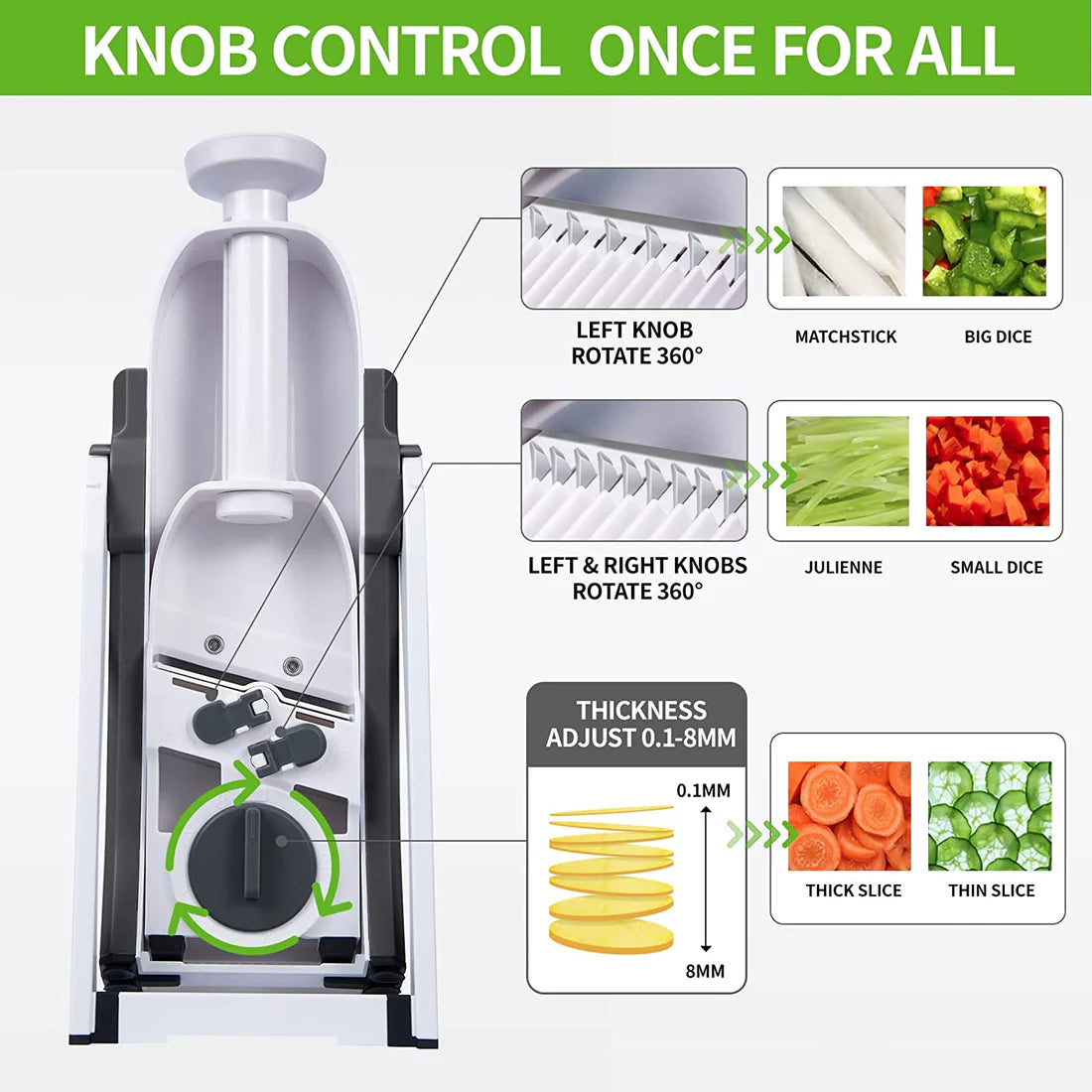 4-in-1 Mandoline Vegetable Cutter – Free Shipping 🚚