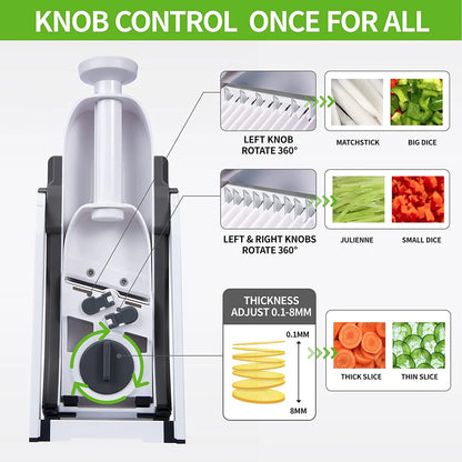 4-in-1 Mandoline Vegetable Cutter – Free Shipping 🚚