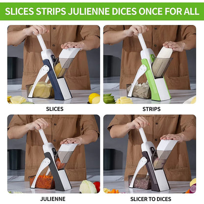 4-in-1 Mandoline Vegetable Cutter – Free Shipping 🚚