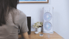 Double Ended Spray Fan – USB Rechargeable Portable Cooling Fan