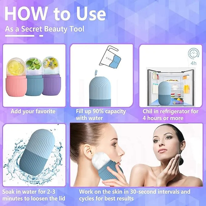 Ice Face Roller – Instantly Tighten Skin & Remove Puffiness