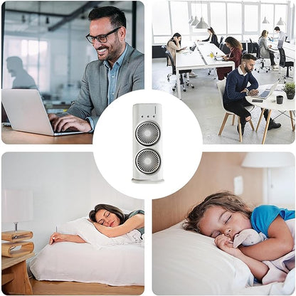 Double Ended Spray Fan – USB Rechargeable Portable Cooling Fan